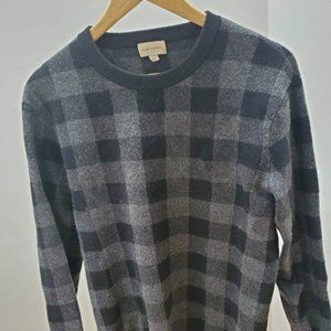 Club Monaco Men's Checkered Sweater (M)